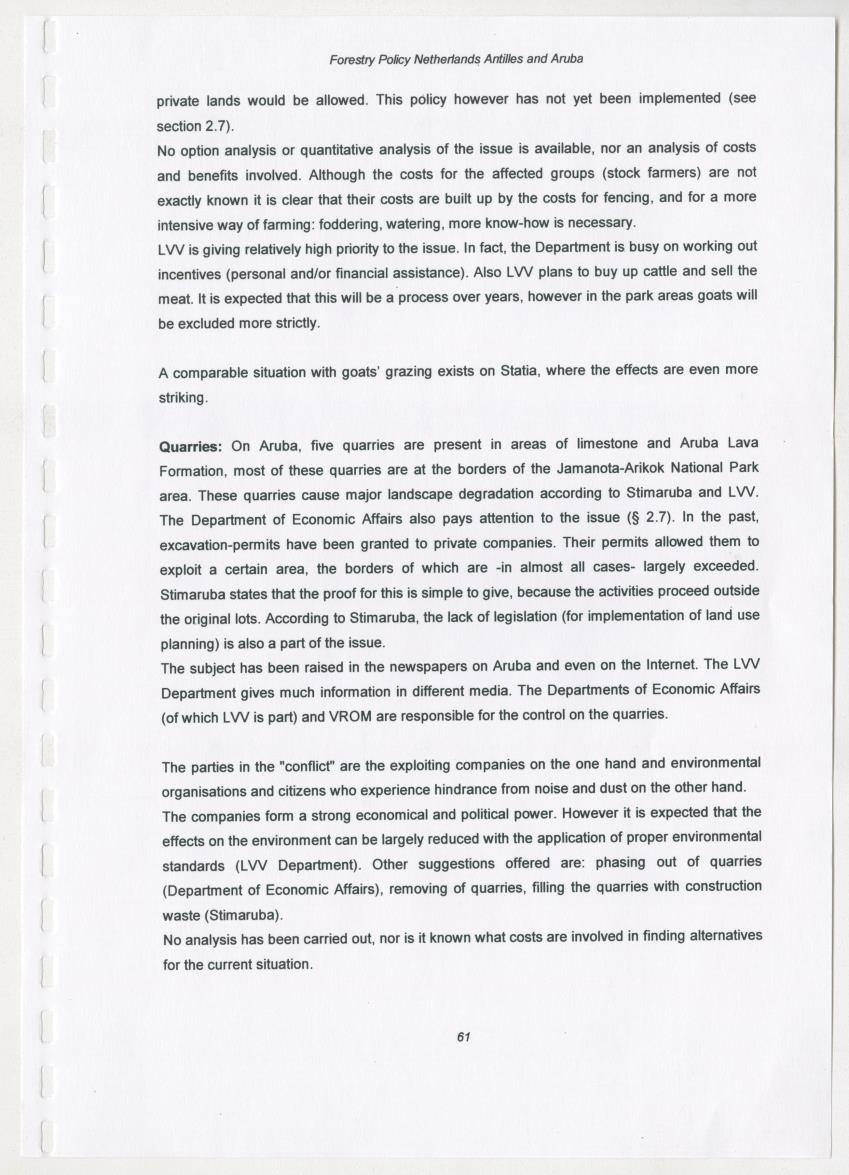 Z-Forestry Policies in the Netherlands Antilles and Aruba - New Page