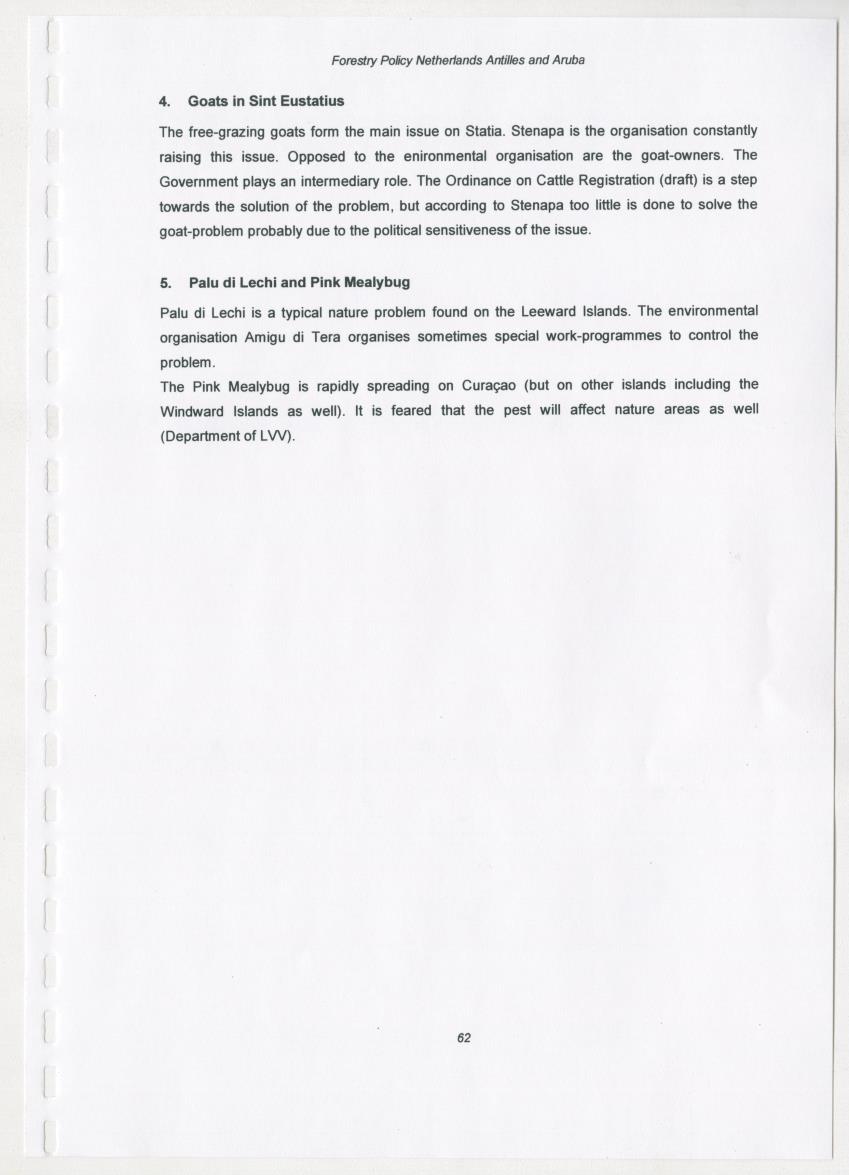 Z-Forestry Policies in the Netherlands Antilles and Aruba - New Page