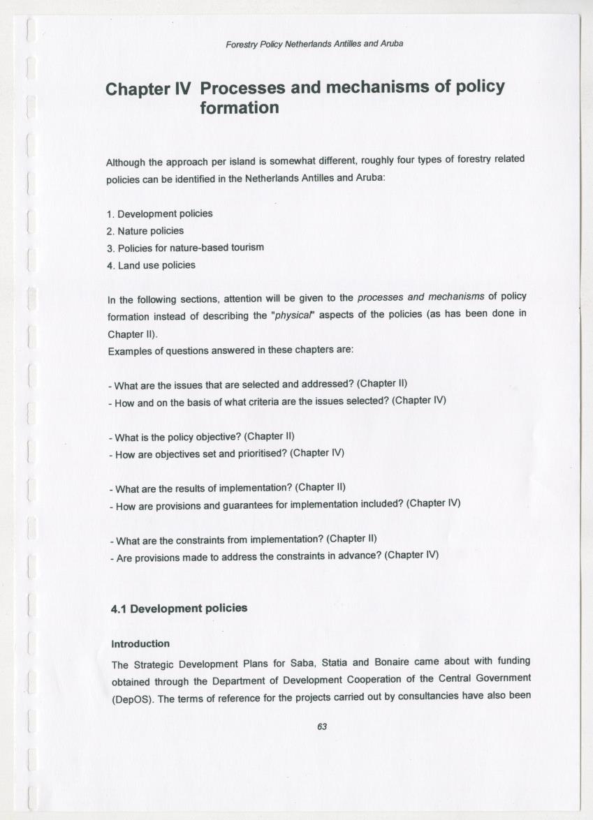 Z-Forestry Policies in the Netherlands Antilles and Aruba - New Page