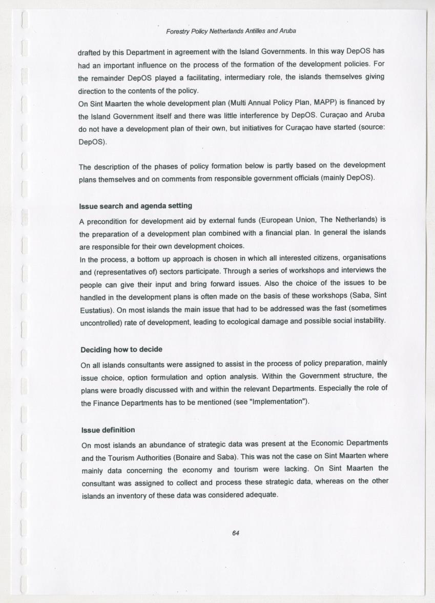 Z-Forestry Policies in the Netherlands Antilles and Aruba - New Page