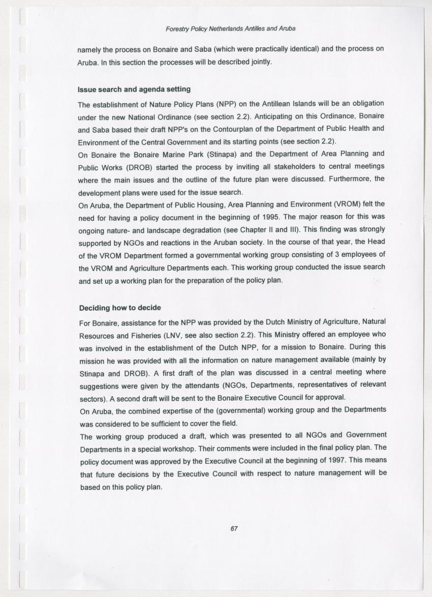 Z-Forestry Policies in the Netherlands Antilles and Aruba - New Page