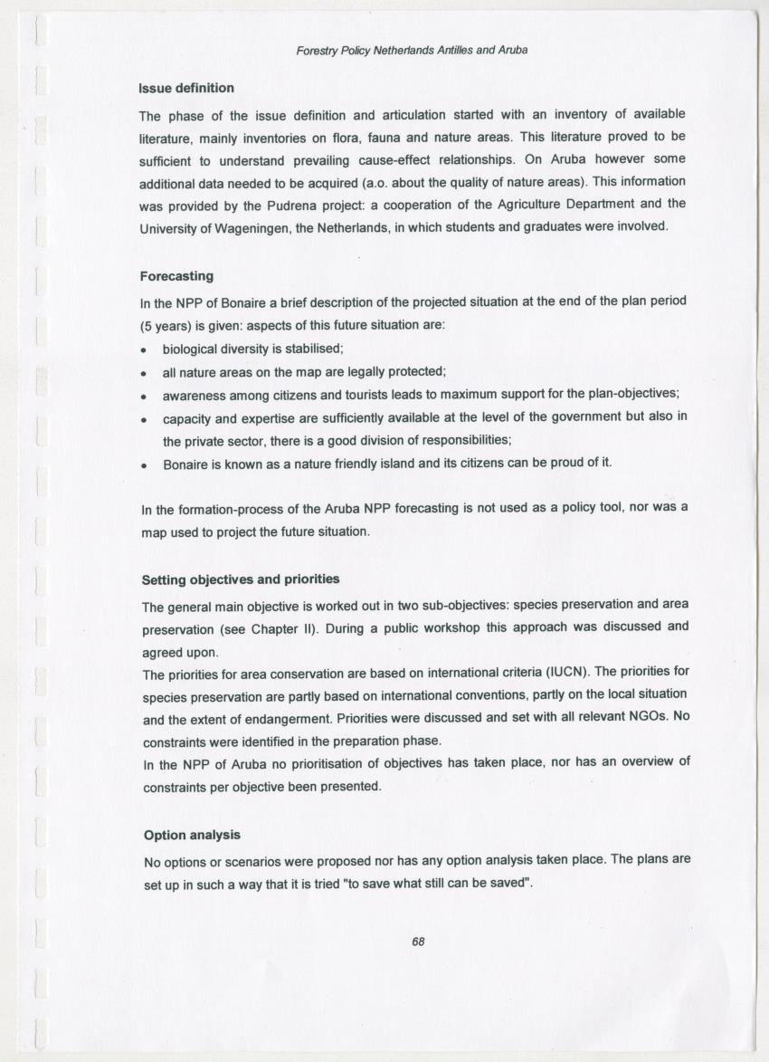 Z-Forestry Policies in the Netherlands Antilles and Aruba - New Page