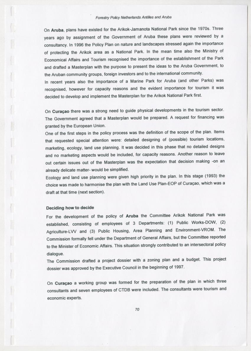 Z-Forestry Policies in the Netherlands Antilles and Aruba - New Page