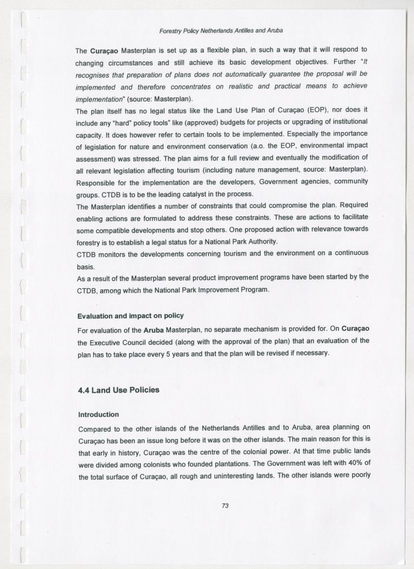 Z-Forestry Policies in the Netherlands Antilles and Aruba - New Page