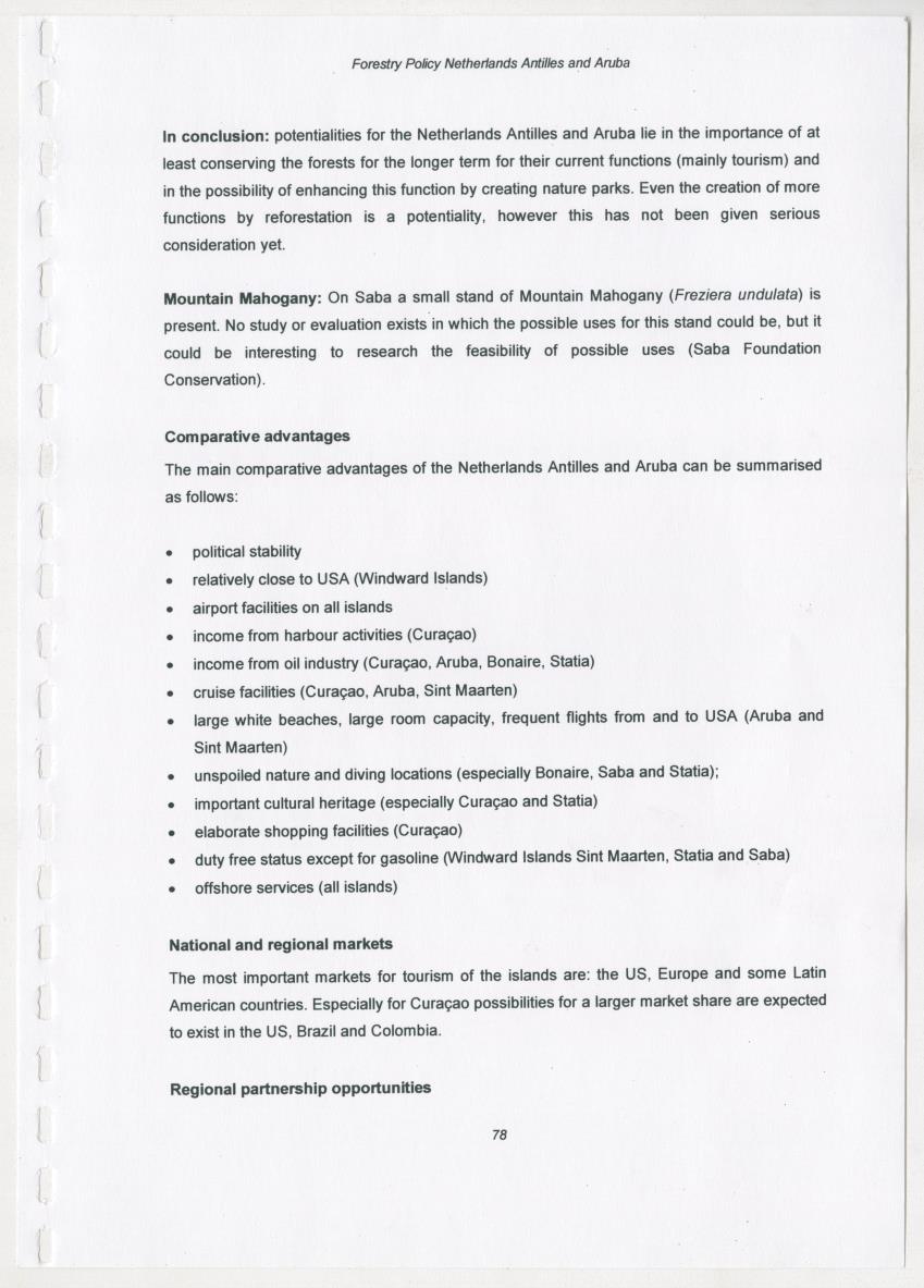 Z-Forestry Policies in the Netherlands Antilles and Aruba - New Page