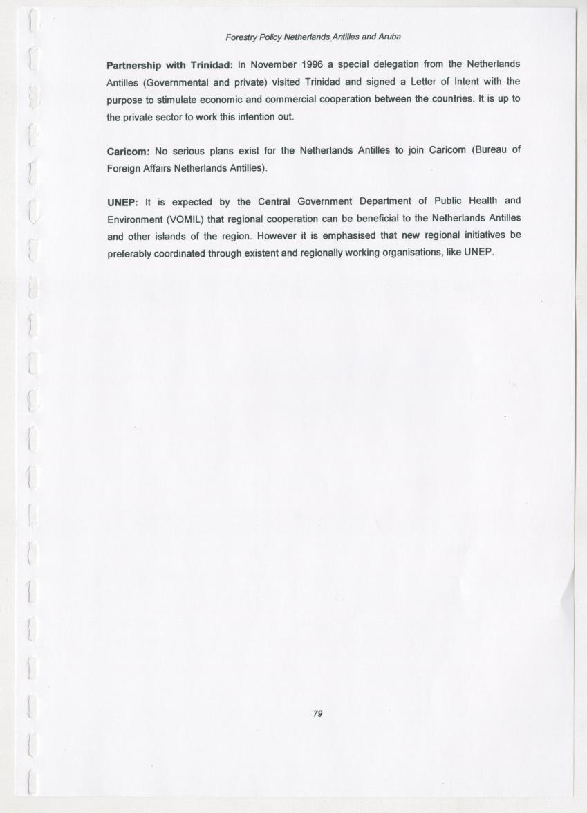Z-Forestry Policies in the Netherlands Antilles and Aruba - New Page