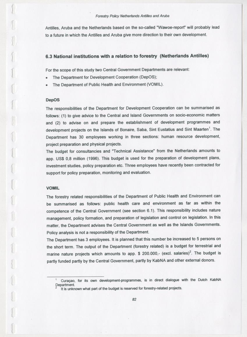 Z-Forestry Policies in the Netherlands Antilles and Aruba - New Page