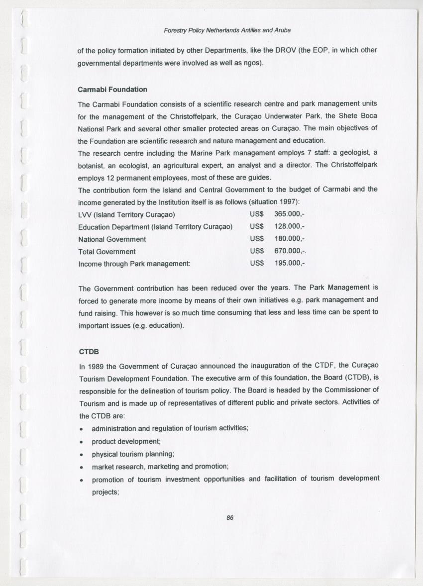 Z-Forestry Policies in the Netherlands Antilles and Aruba - New Page