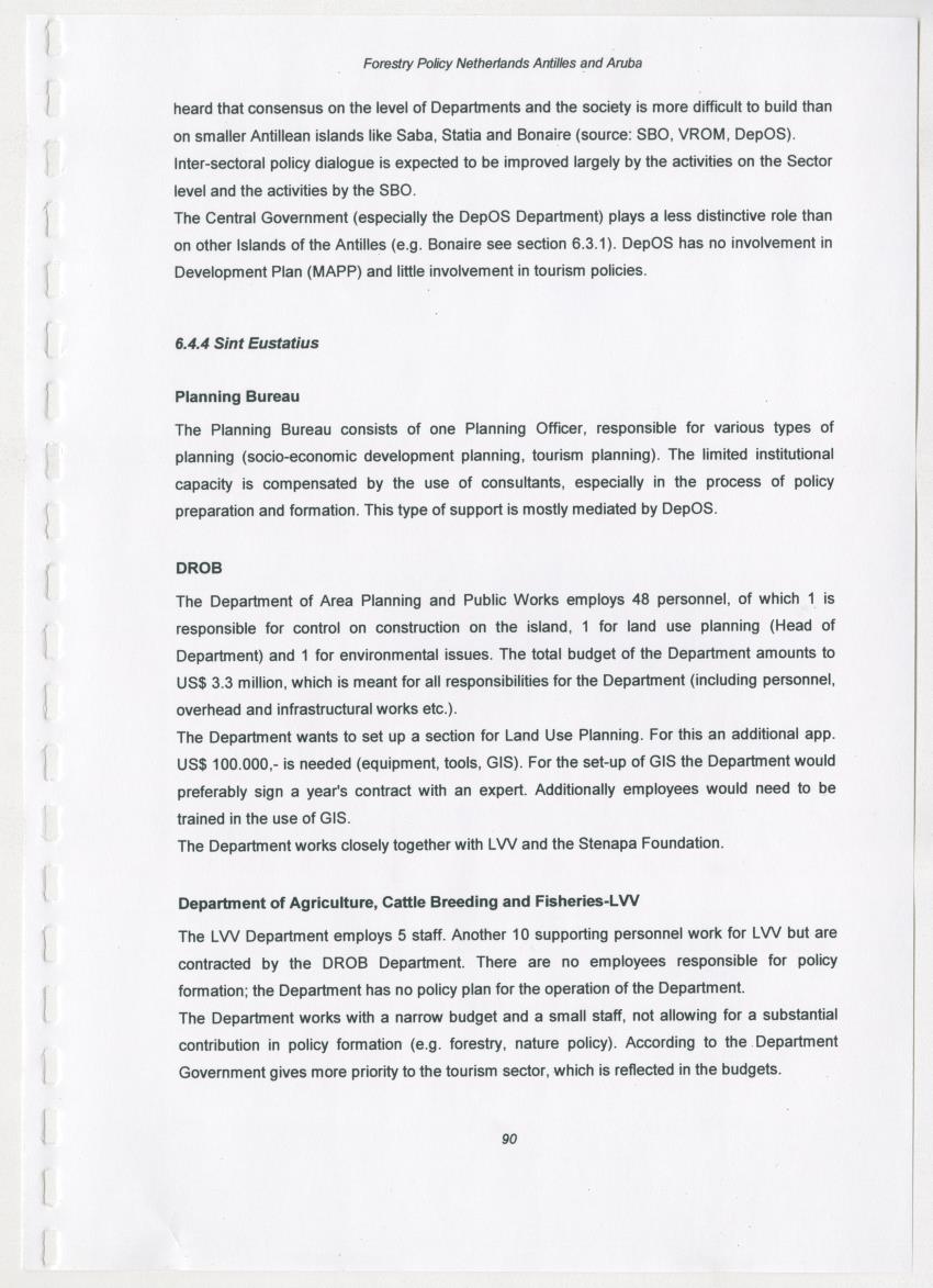 Z-Forestry Policies in the Netherlands Antilles and Aruba - New Page