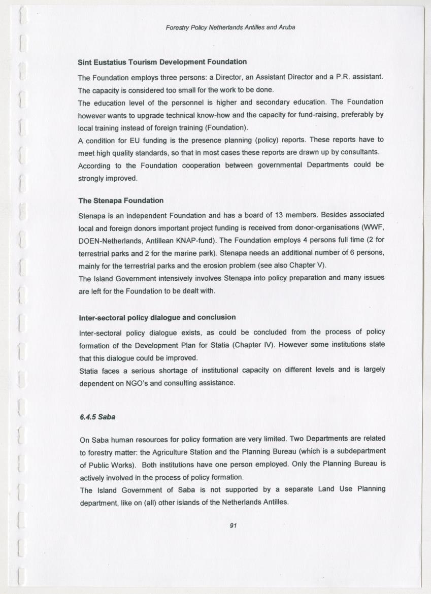 Z-Forestry Policies in the Netherlands Antilles and Aruba - New Page