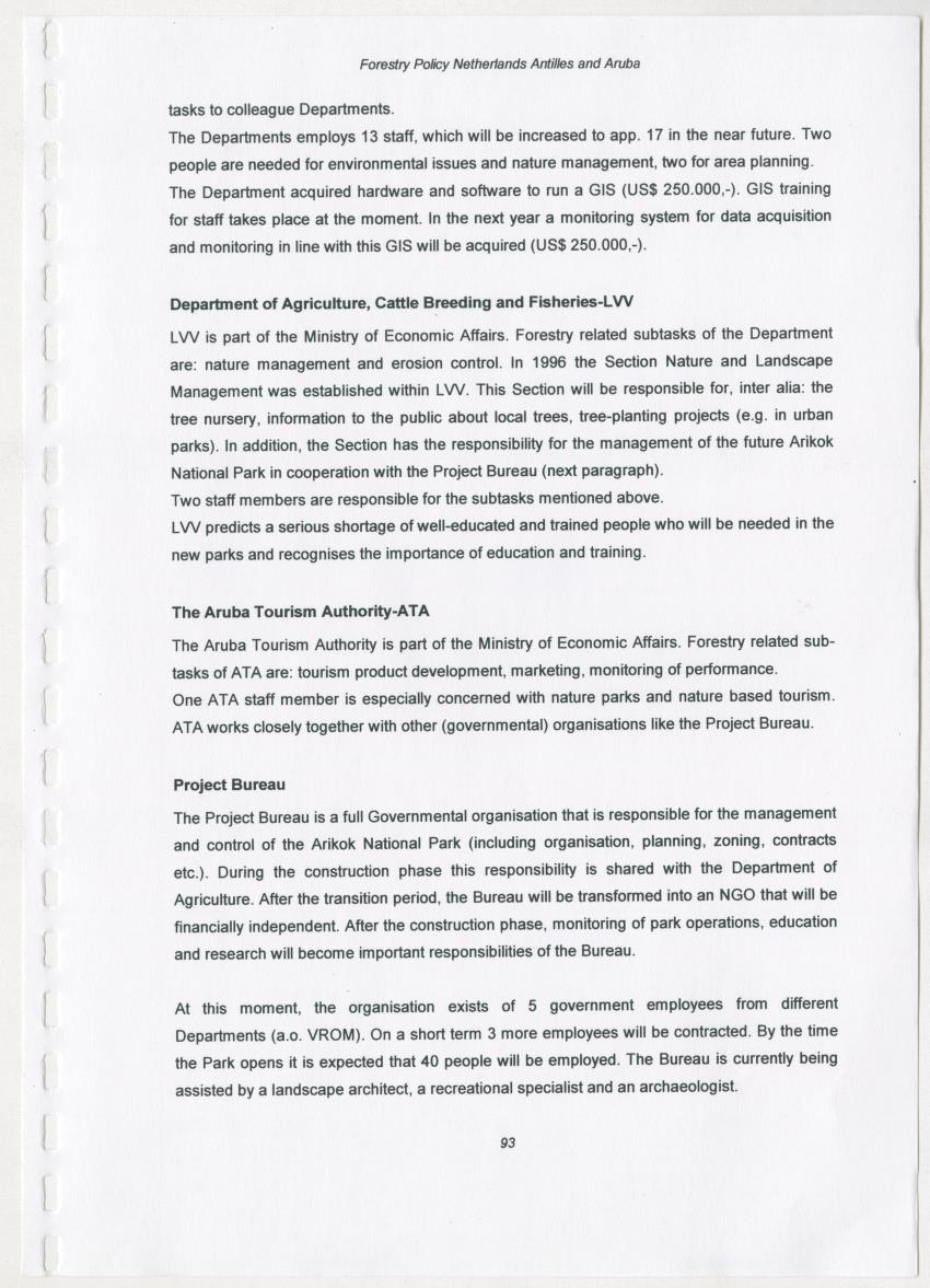 Z-Forestry Policies in the Netherlands Antilles and Aruba - New Page