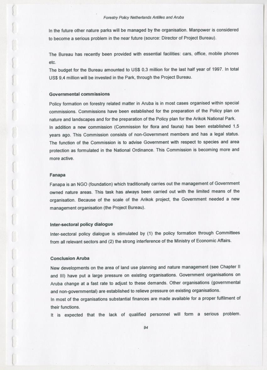 Z-Forestry Policies in the Netherlands Antilles and Aruba - New Page