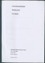 Inventarisatielijst Rotskunst Curacao