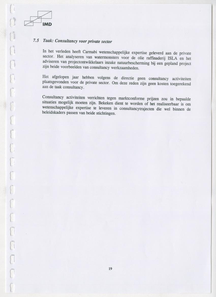 Z Carmabi & Stinapa - Een Inventory report van de mogelijkheden het profijtbeginsel toe te passen bij twee instellingen uit de categorie "B" - New Page