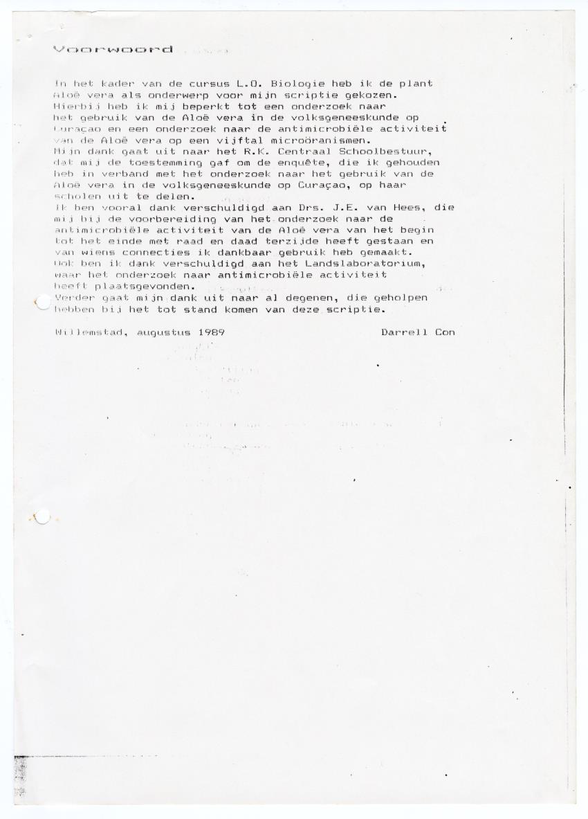 Z Onderzoek naar antimicrobiele activiteit van de Aloe vera - New Page
