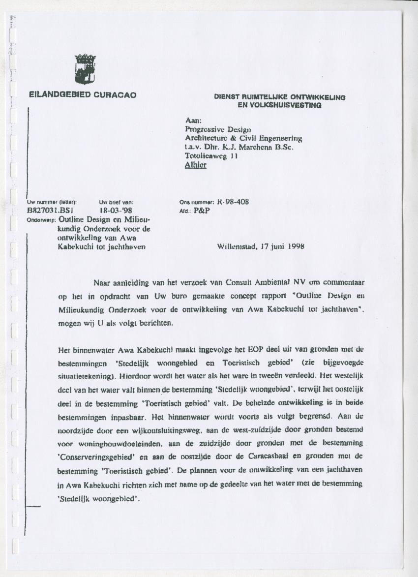 Z Outline Design en Milieukundig Onderzoek voor de ontwikkeling van Awa Kabekuchi tot jachthaven- AANVULLING - New Page