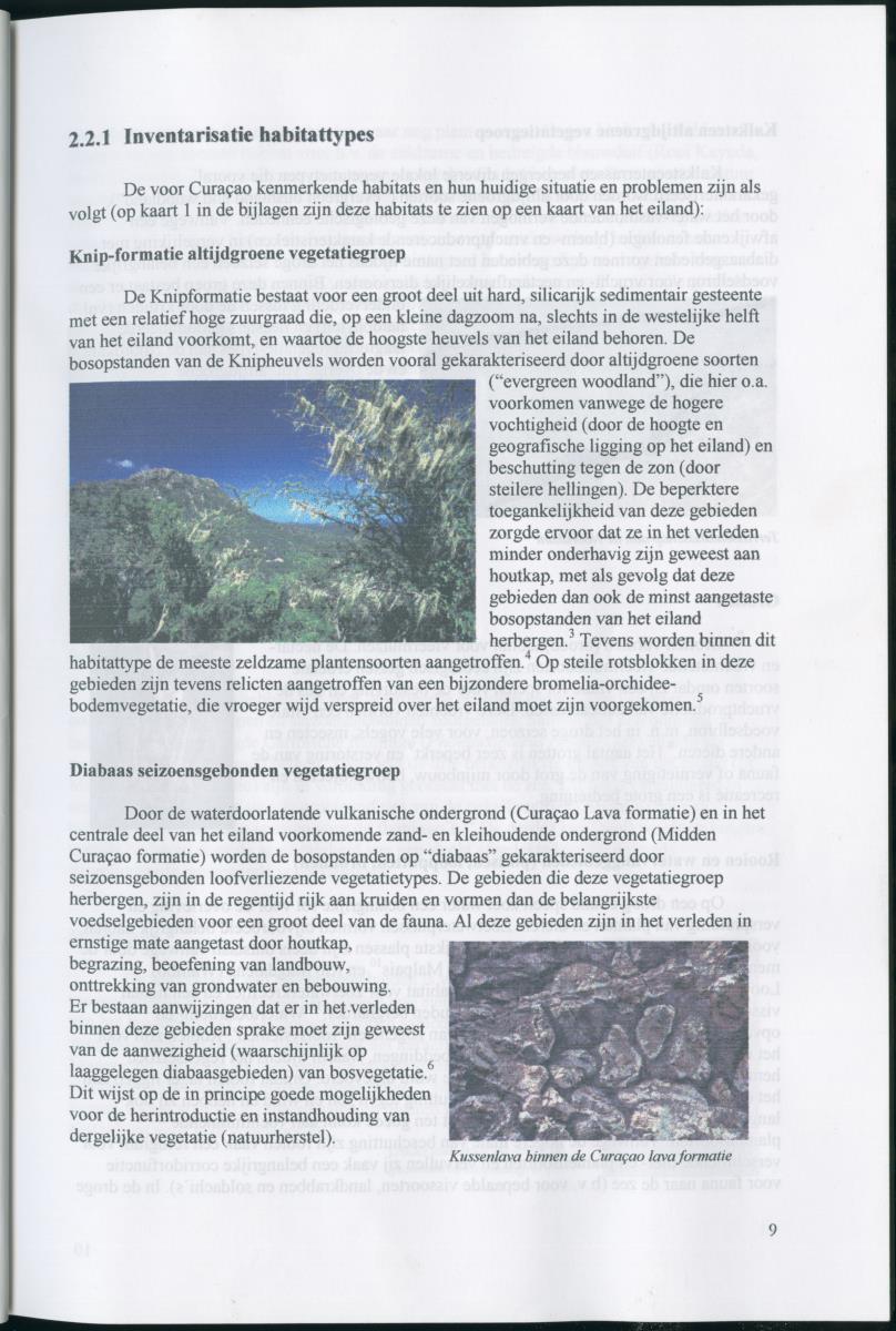 Z Concept Natuurbeleidsplan van Curacao - New Page