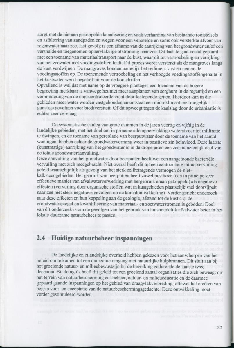 Z Concept Natuurbeleidsplan van Curacao - New Page