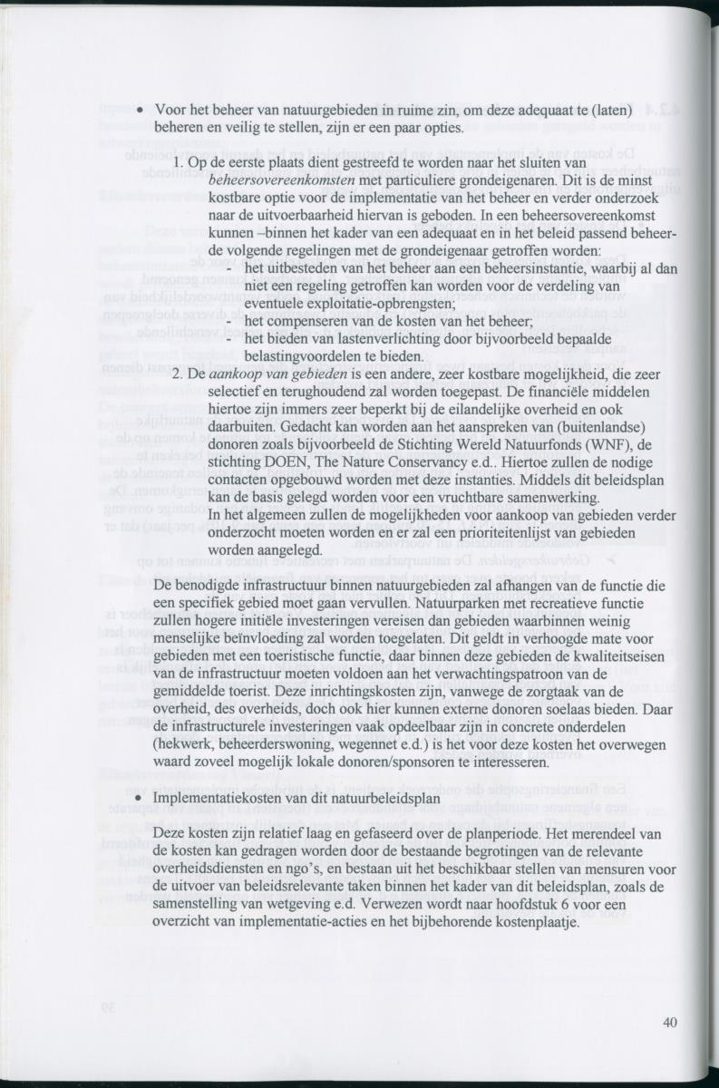 Z Concept Natuurbeleidsplan van Curacao - New Page