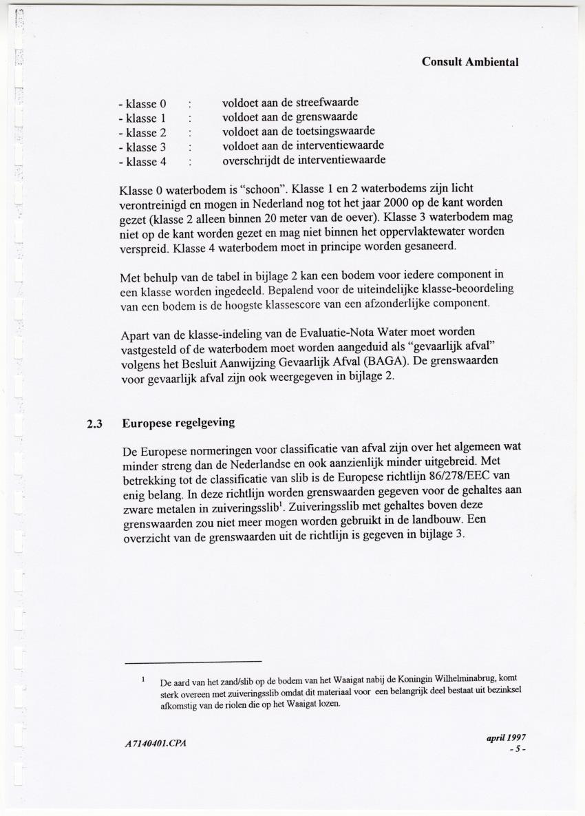 Z Curacao Ports Authority - Onderzoek slibkwaliteit monding Waaigat - New Page