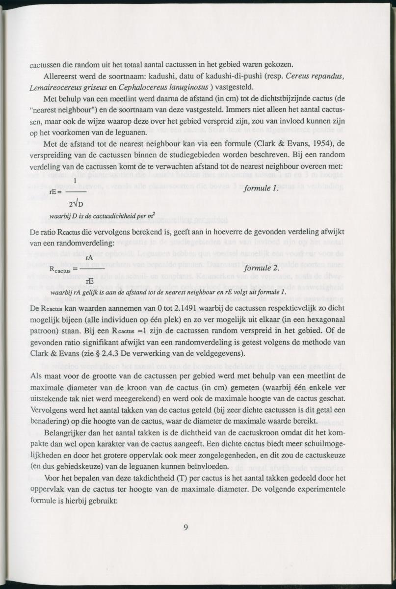 Z   Het voorkomen van de groene leguaan (Iguana iguana) in verschillende habitattypes op Curacao, Nederlandse Antllen - New Page