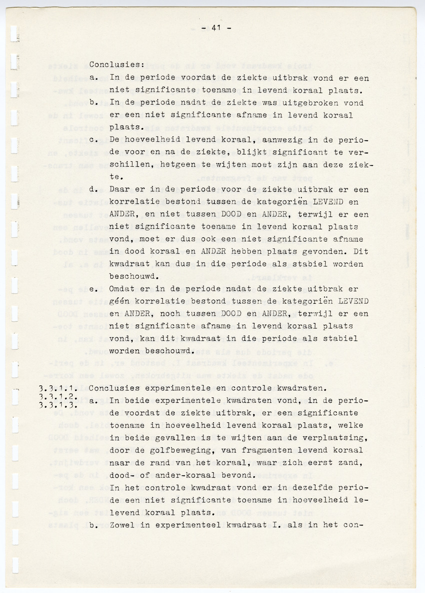 Z  Onderzoek naar de efficientie van de vegetatieve voortplanting van steenkoralen (Scleractinia) - New Page