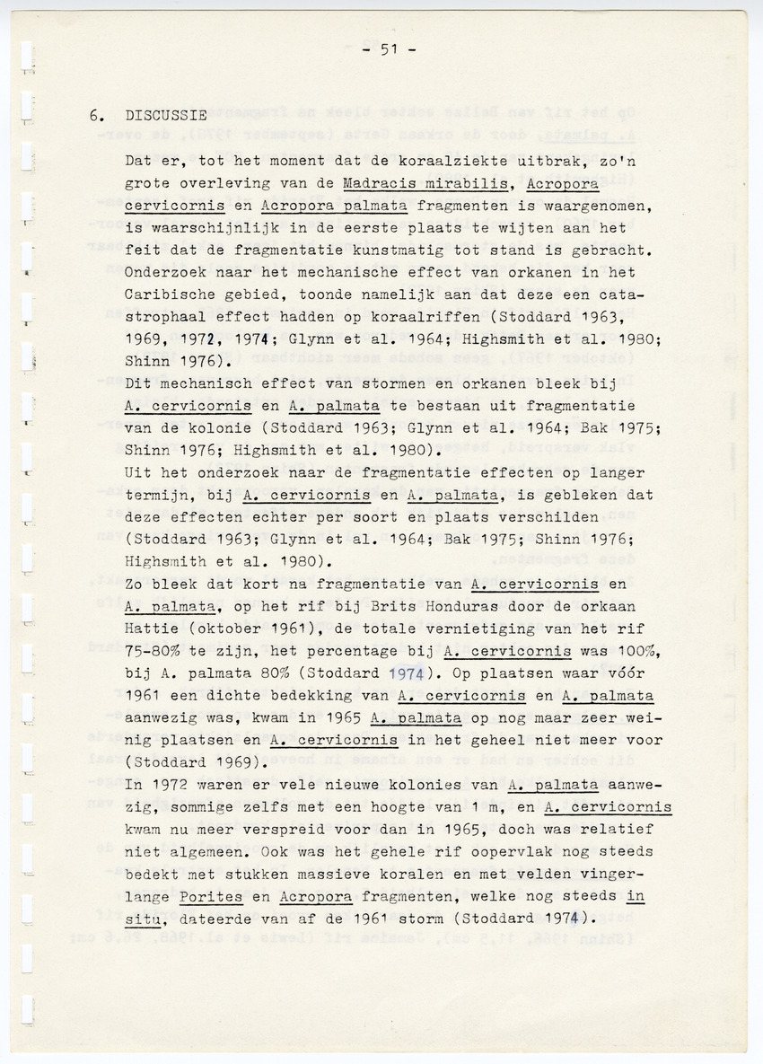 Z  Onderzoek naar de efficientie van de vegetatieve voortplanting van steenkoralen (Scleractinia) - New Page