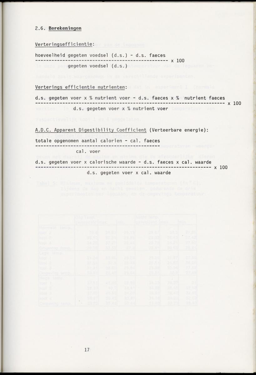 Z Onderzoek naar de verteringsefficientie van de groene leguaan (Iguana iguana L.) op Curacao (Nederlandse Antillen) - New Page