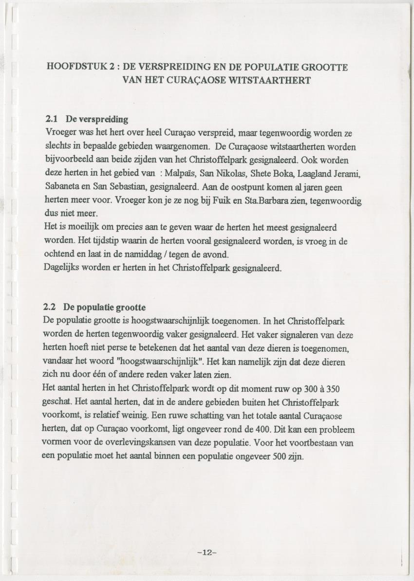 De hoefdieren van Curacao - New Page