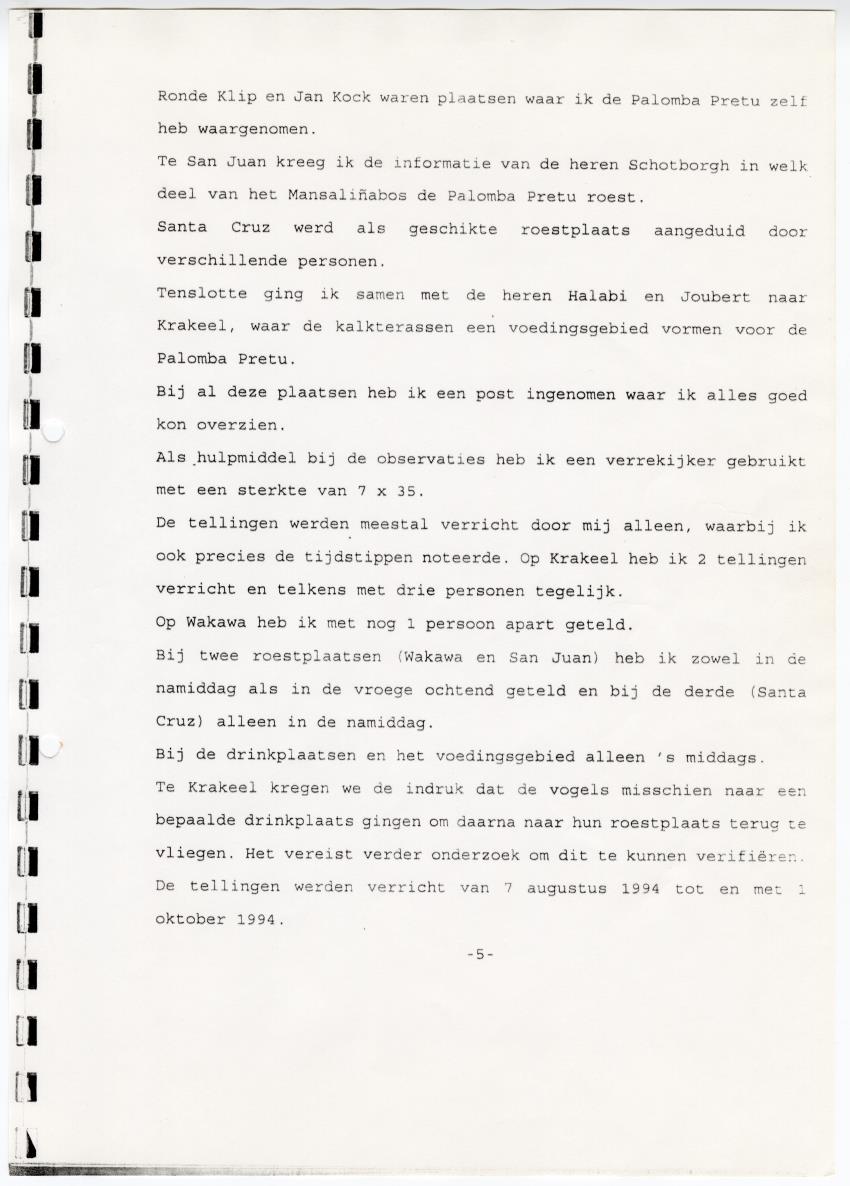 Z  Tellingen van de Palomba Pretu - Columba squamosa - New Page