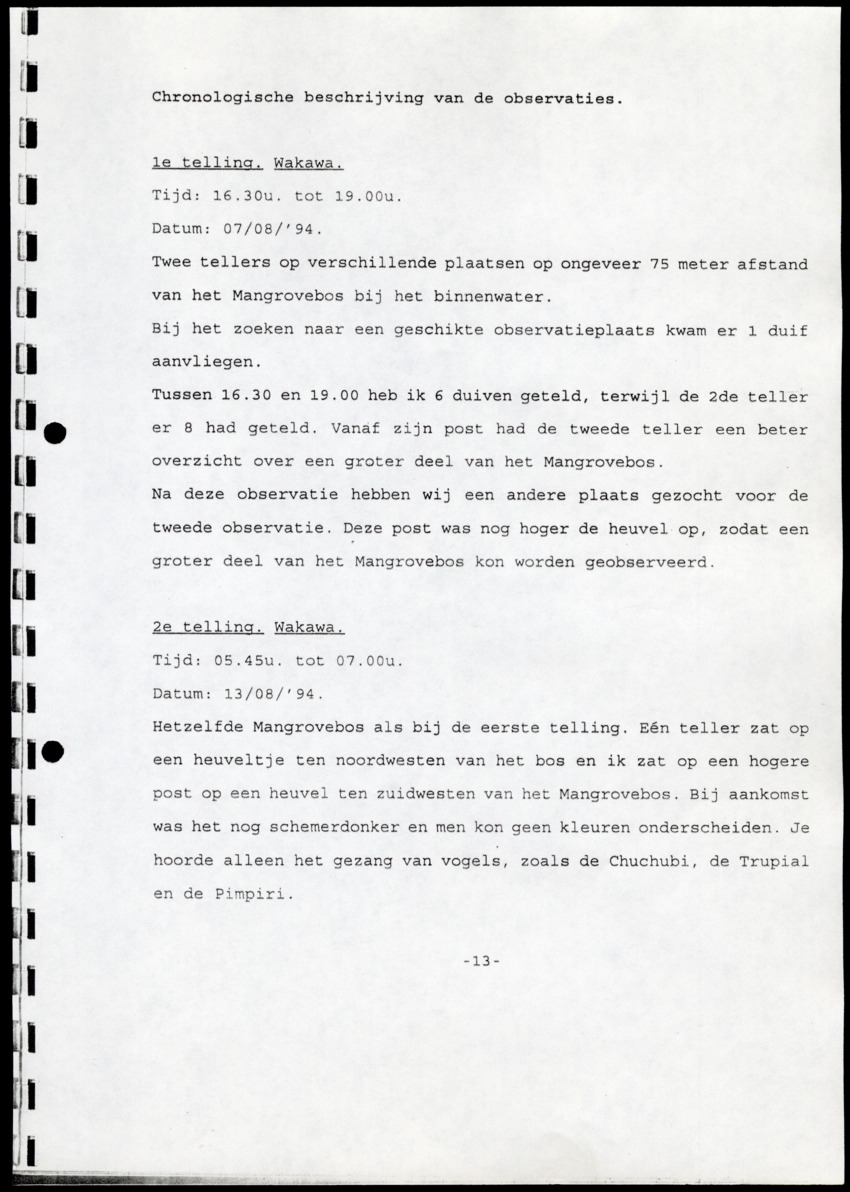 Z  Tellingen van de Palomba Pretu - Columba squamosa - New Page