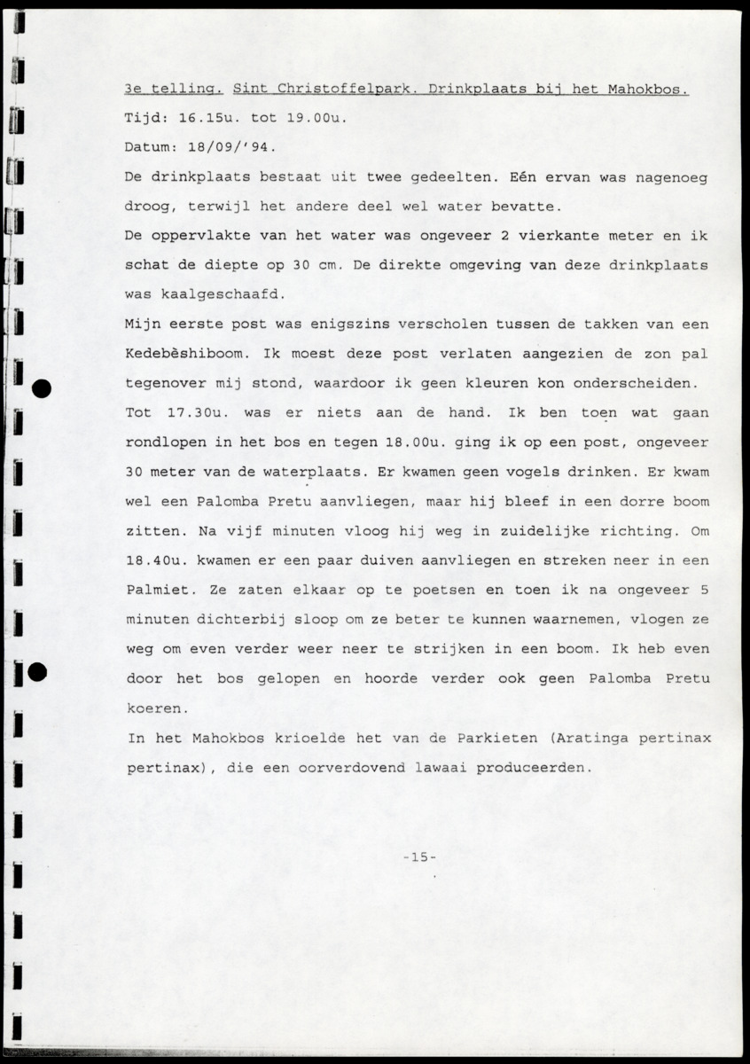 Z  Tellingen van de Palomba Pretu - Columba squamosa - New Page