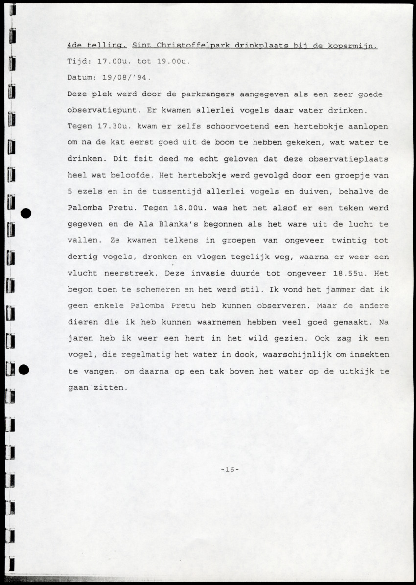 Z  Tellingen van de Palomba Pretu - Columba squamosa - New Page