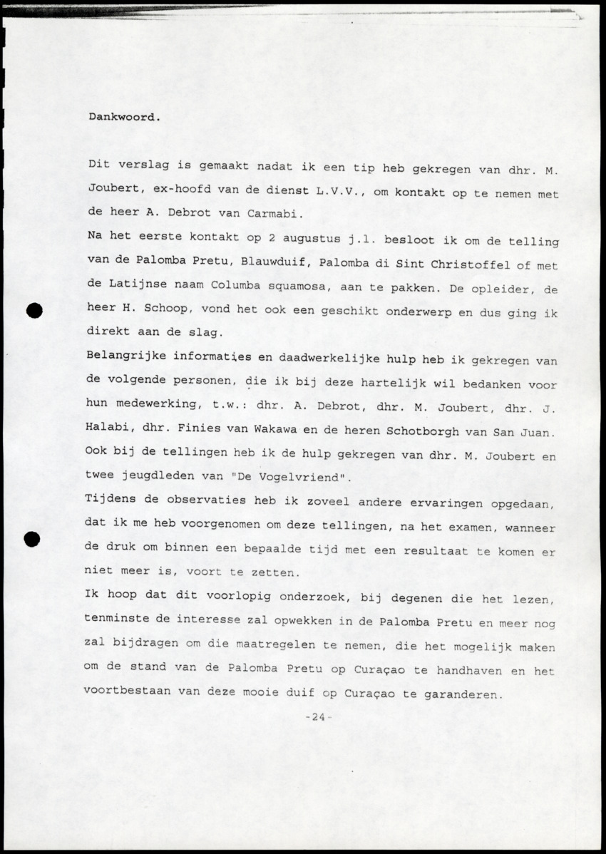 Z  Tellingen van de Palomba Pretu - Columba squamosa - New Page