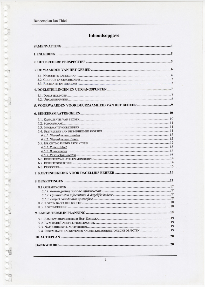 Z Beheers- en inrichtingsplan Conserveringsgebied Jan Thiel - New Page