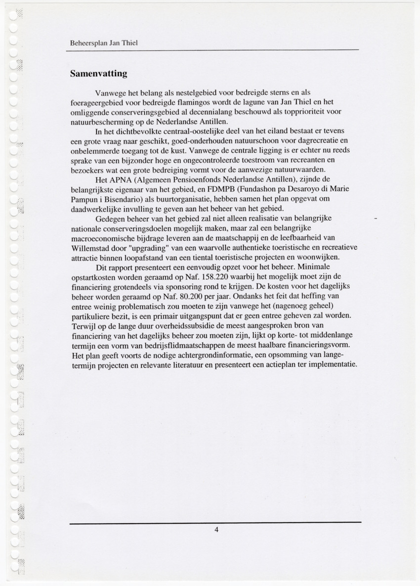Z Beheers- en inrichtingsplan Conserveringsgebied Jan Thiel - New Page