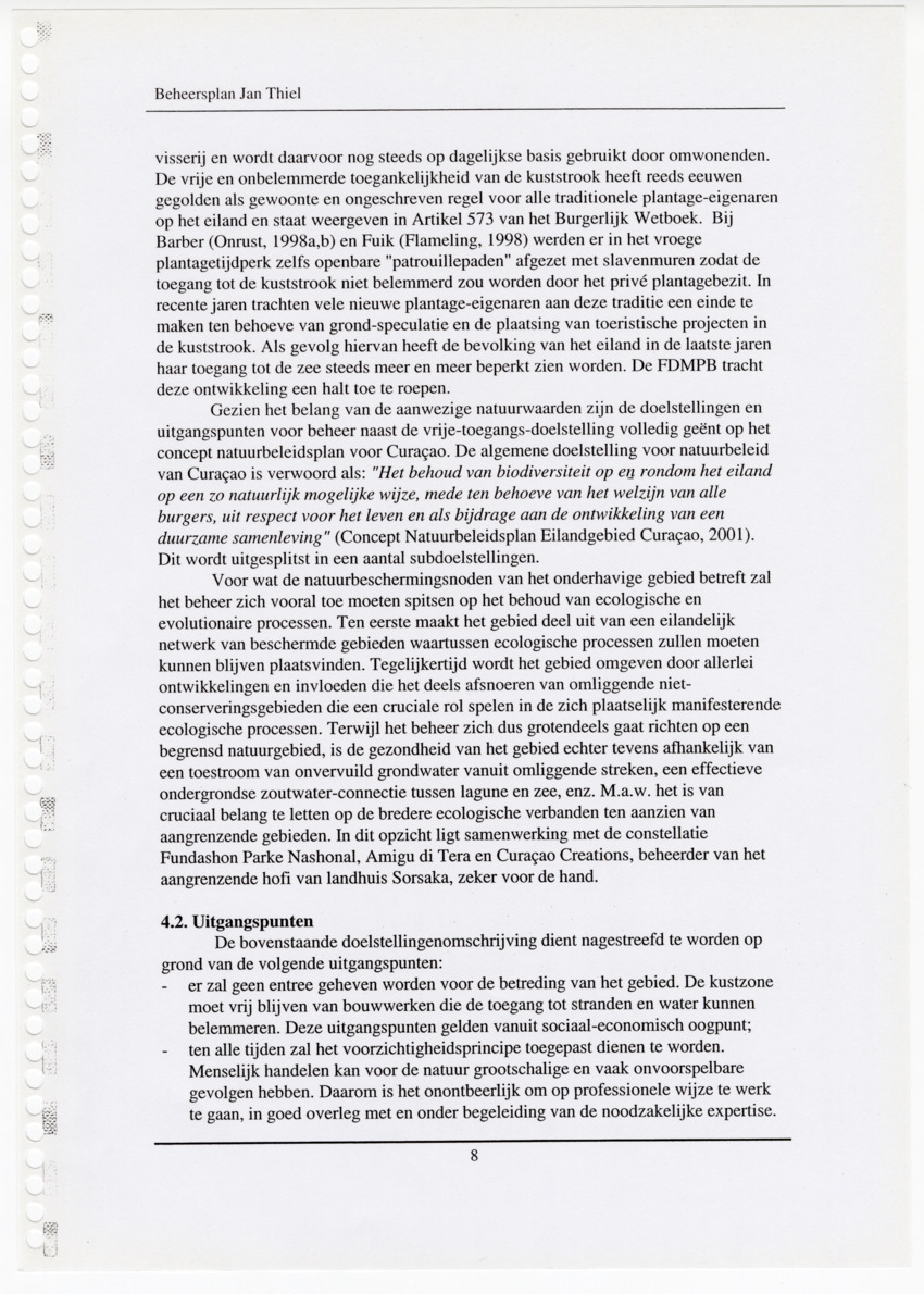 Z Beheers- en inrichtingsplan Conserveringsgebied Jan Thiel - New Page