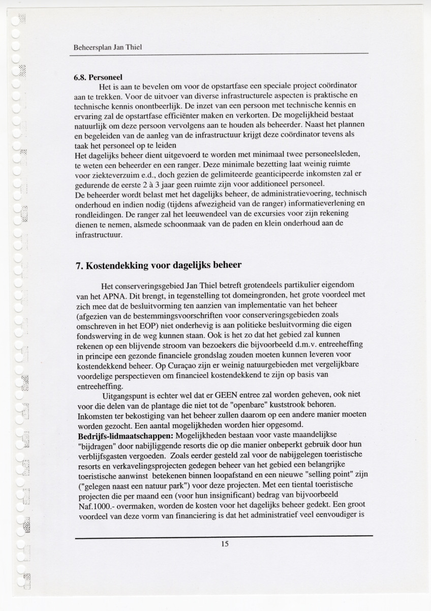 Z Beheers- en inrichtingsplan Conserveringsgebied Jan Thiel - New Page