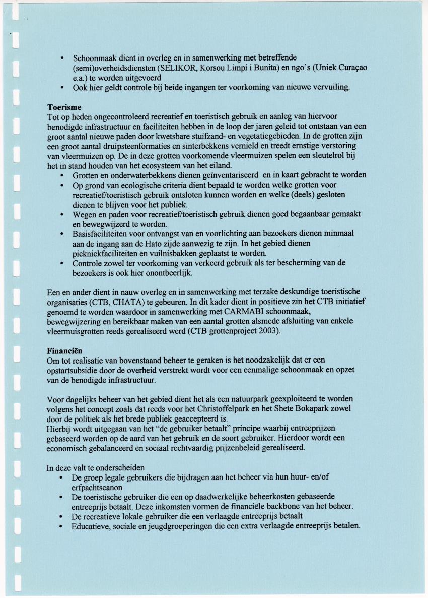 Z Terrassenlandschap van Hato en San Pedro: Inventory report van conserveringswaarden en bibliografie - New Page