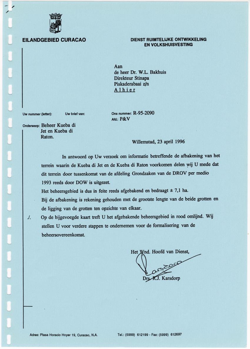 Z Terrassenlandschap van Hato en San Pedro: Inventory report van conserveringswaarden en bibliografie - New Page