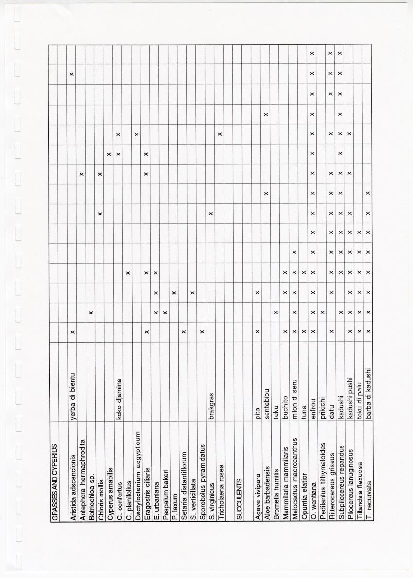 Z Brief Biological Inventory of Portomari Estate, Curacao - New Page