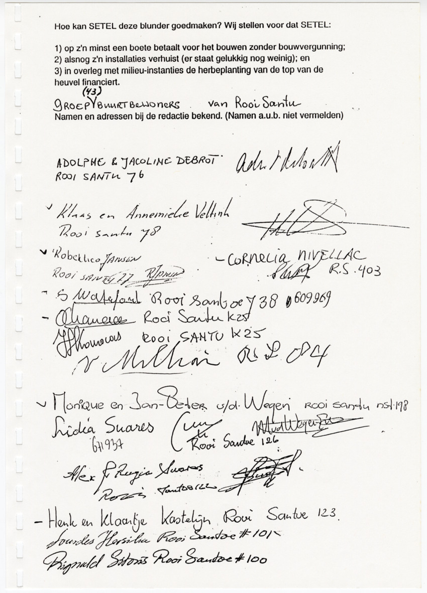 Z Uitgangspunten voor het Beheer van Conserveringsgebied Midden-Seinpost, Roi Santu, Curacao - New Page