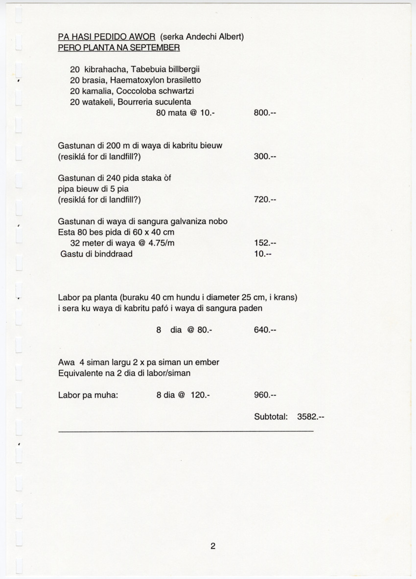 Z Uitgangspunten voor het Beheer van Conserveringsgebied Midden-Seinpost, Roi Santu, Curacao - New Page