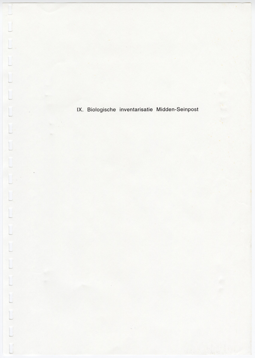 Z Uitgangspunten voor het Beheer van Conserveringsgebied Midden-Seinpost, Roi Santu, Curacao - New Page