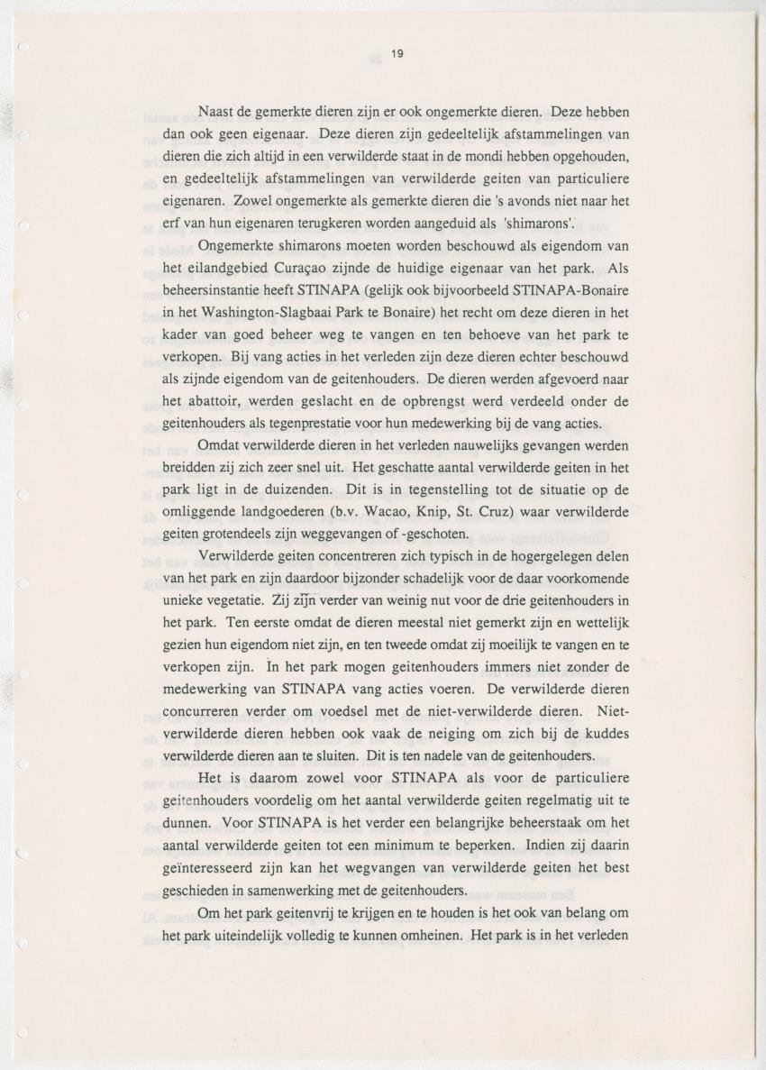 Z Uitgangspunten voor Beheer van het Christoffelpark, Curacao - New Page