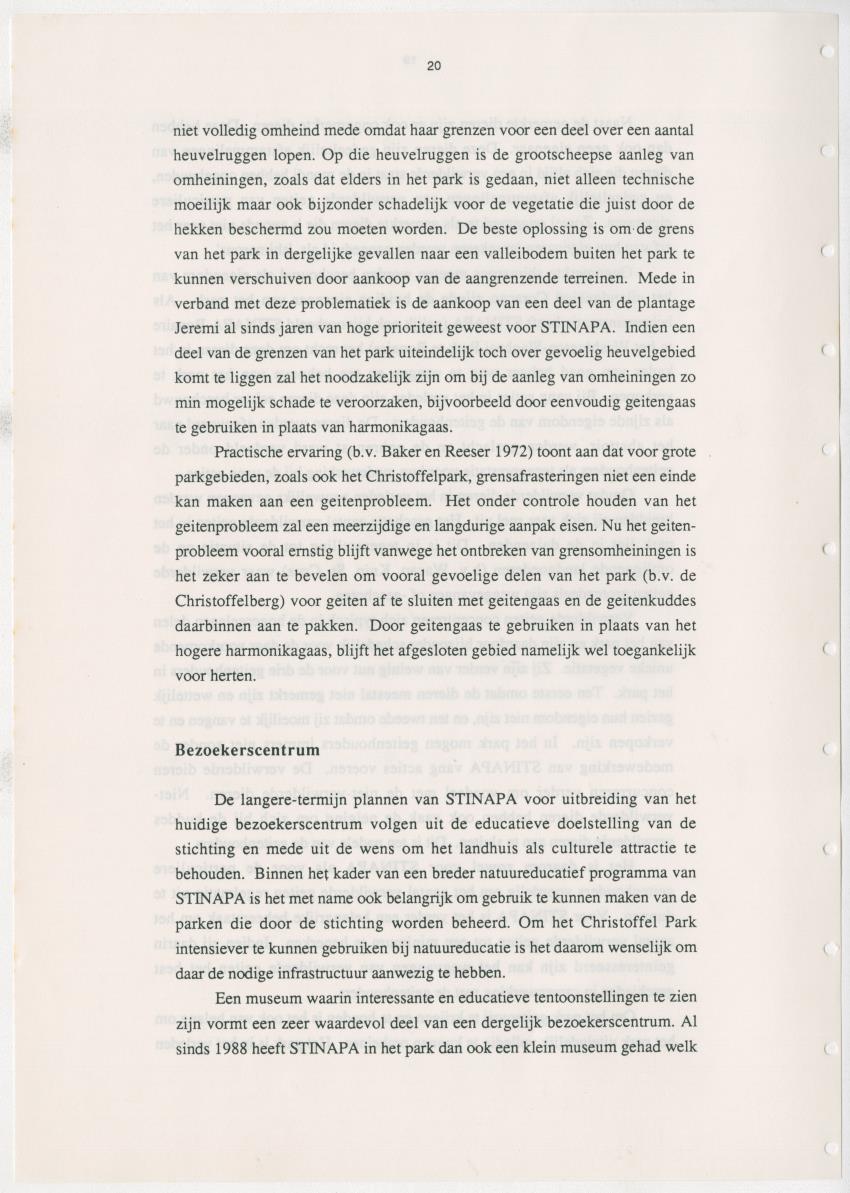 Z Uitgangspunten voor Beheer van het Christoffelpark, Curacao - New Page