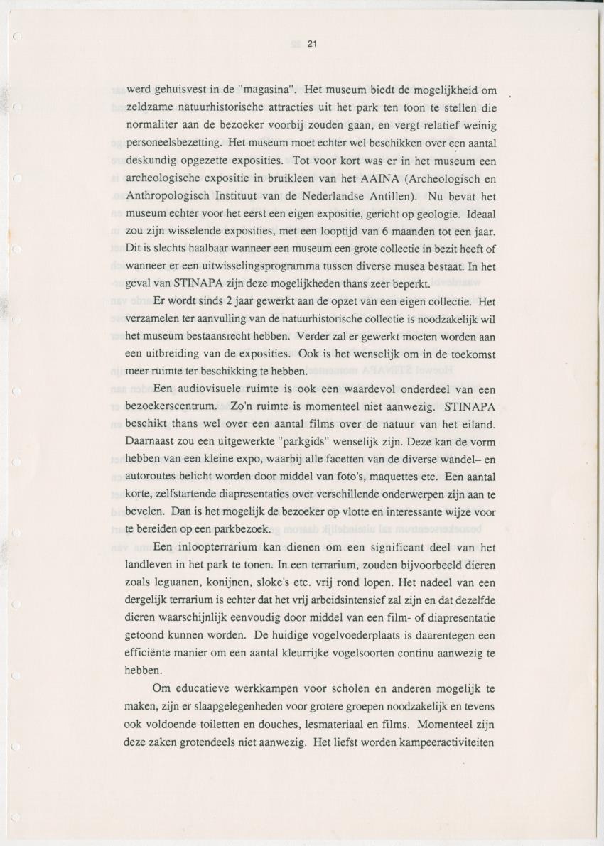 Z Uitgangspunten voor Beheer van het Christoffelpark, Curacao - New Page