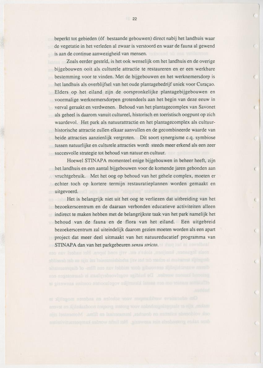 Z Uitgangspunten voor Beheer van het Christoffelpark, Curacao - New Page