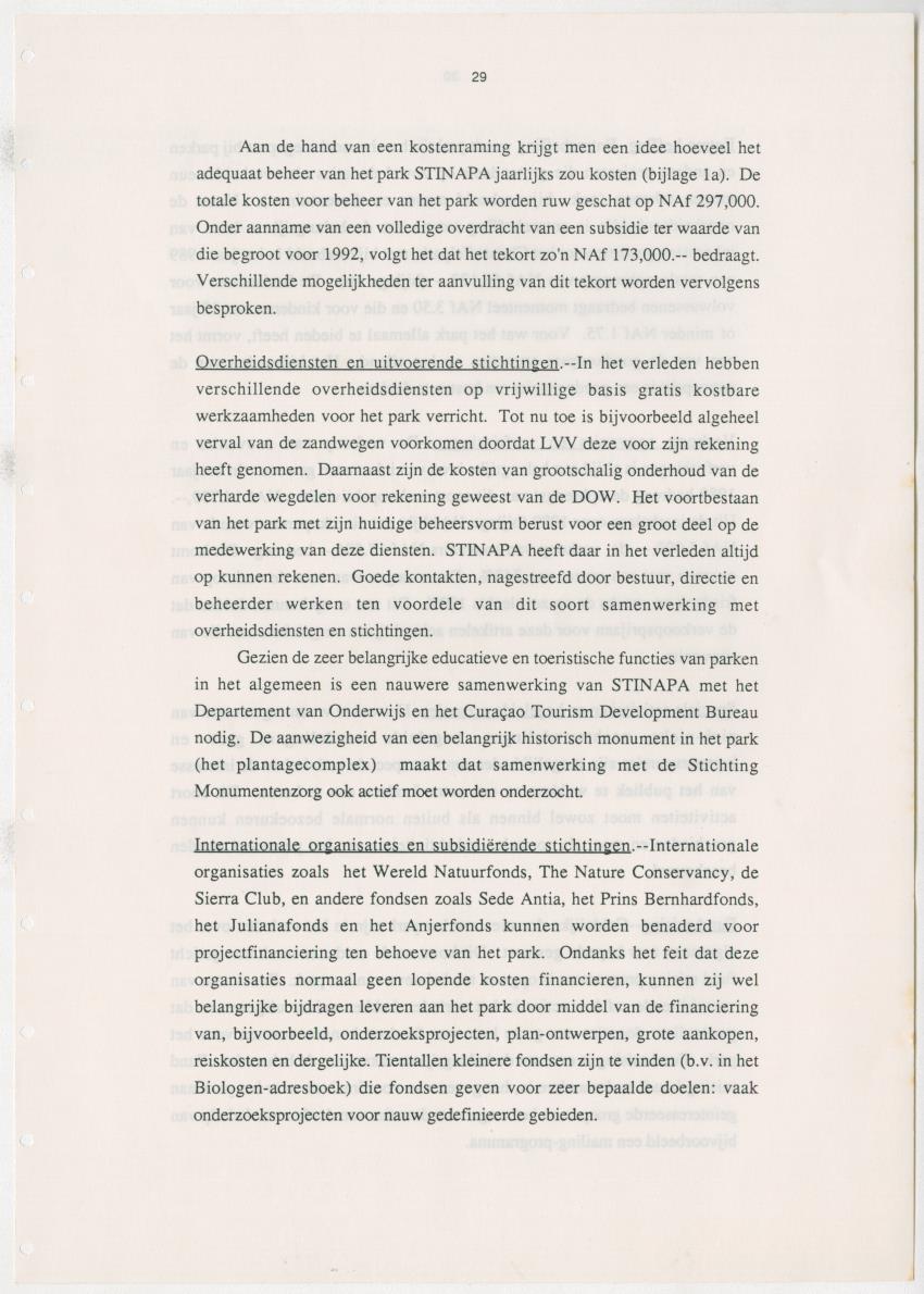 Z Uitgangspunten voor Beheer van het Christoffelpark, Curacao - New Page