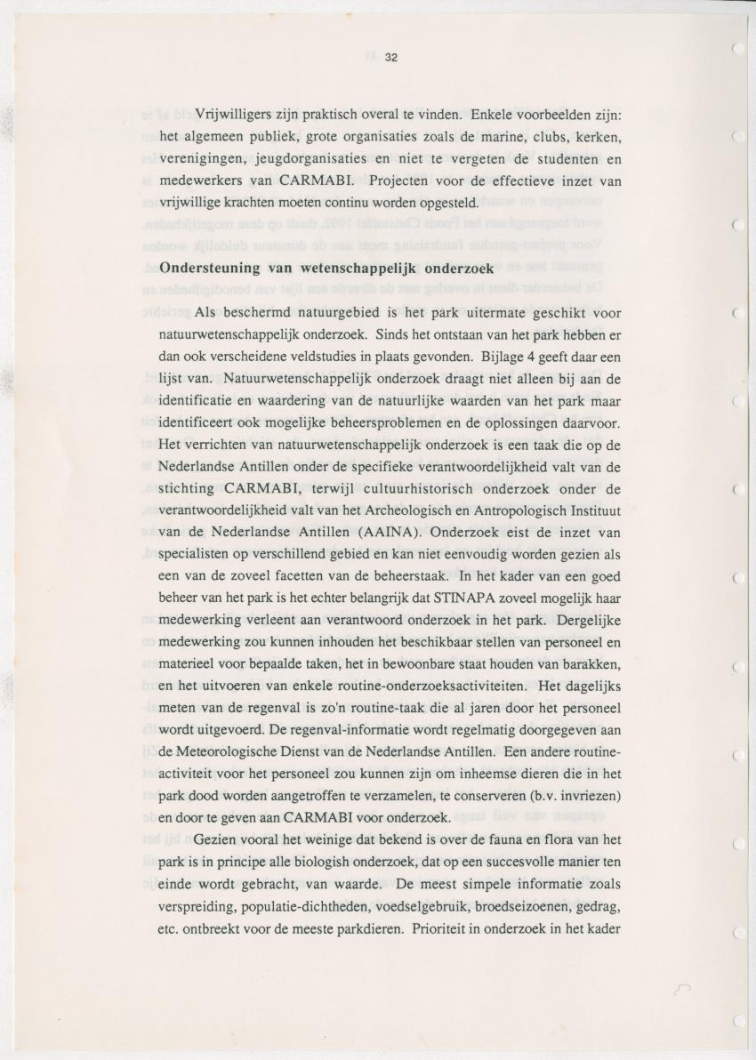 Z Uitgangspunten voor Beheer van het Christoffelpark, Curacao - New Page